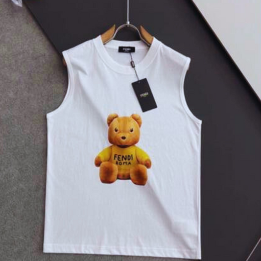 Roma Bear Sleeveless Tee