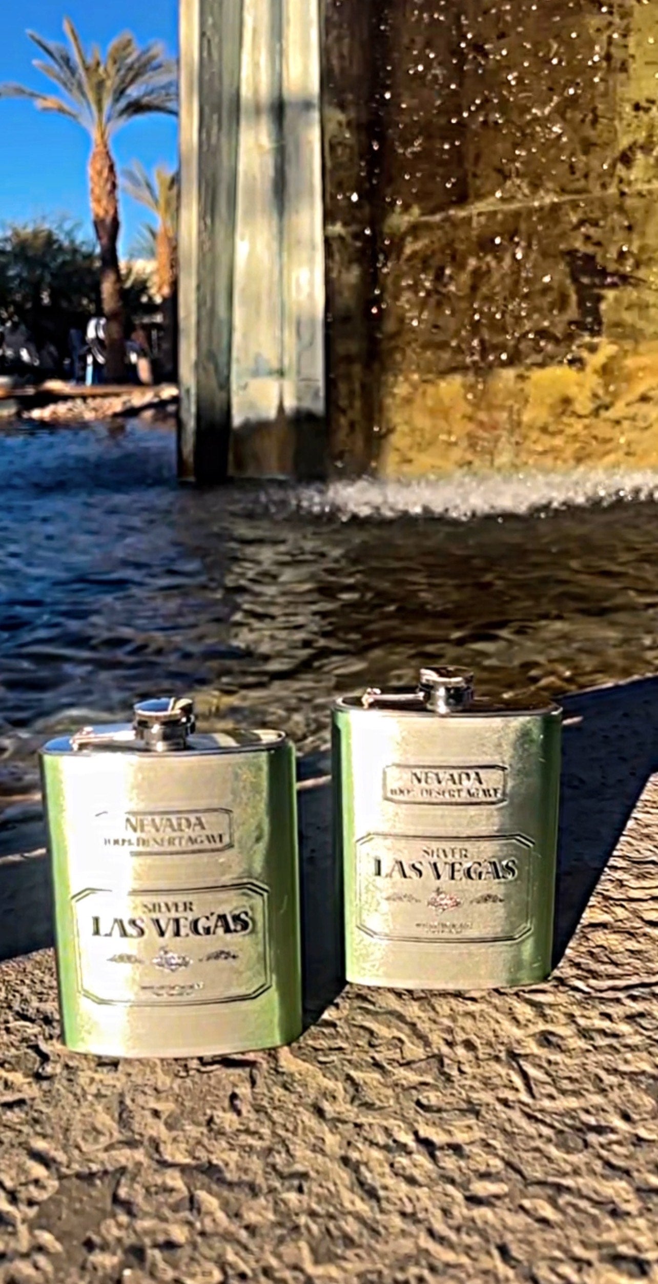 Las Vegas Souvenir Flask