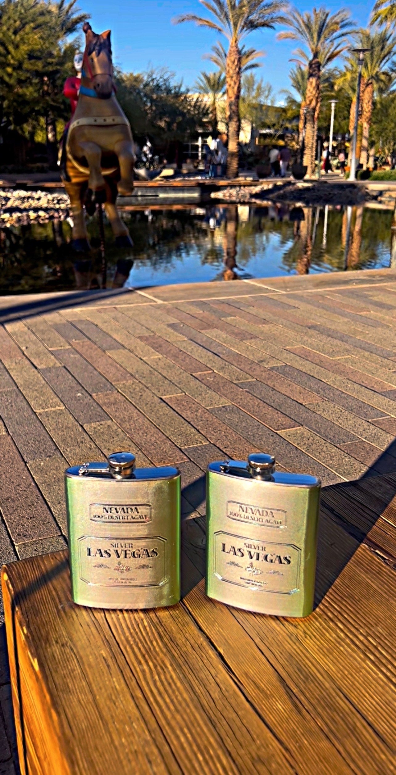 Las Vegas Souvenir Flask