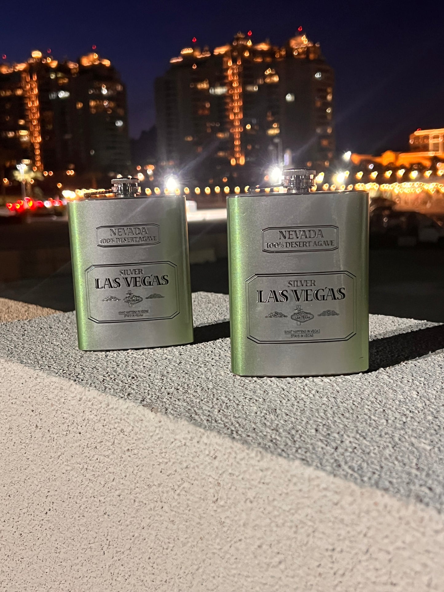 Las Vegas Souvenir Flask
