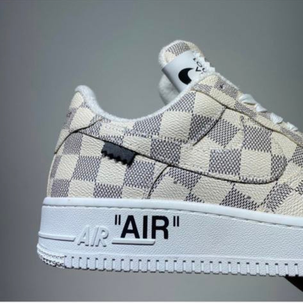 Nike Air Force 1 Checker Pattern